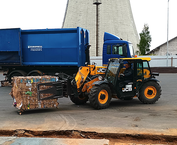 Giải pháp Baler đa chức năng cho Trung tâm Tái chế Belarus