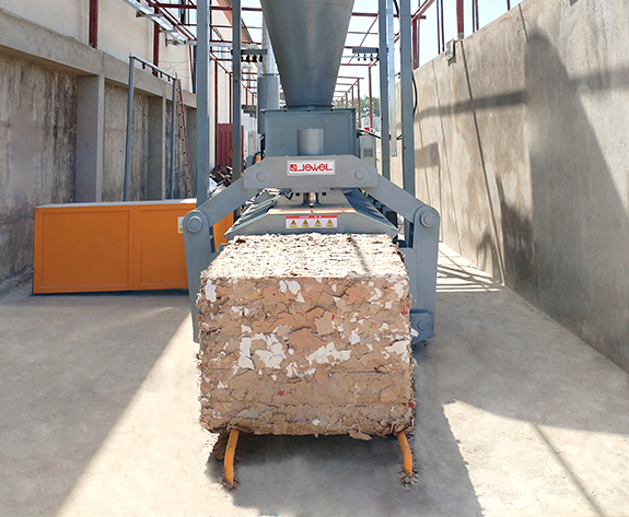 Hệ thống loại bỏ chất thải tự động hoàn chỉnh của nhà máy cho nhà máy thùng carton ở Nigeria